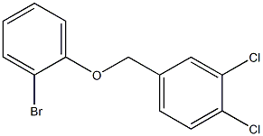 2-BROMOPHENYL-(3,4-DICHLOROBENZYL)ETHER Struktur