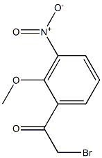 2-BROMO-1-(2-METHOXY-3-NITROPHENYL)ETHANONE Struktur