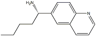 (1S)-1-(6-QUINOLYL)PENTYLAMINE Struktur