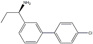 (1R)-1-[3-(4-CHLOROPHENYL)PHENYL]PROPYLAMINE Struktur