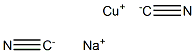 COPPER (I) SODIUM CYANIDE Struktur