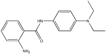 2-AMINO-N-[4-(DIETHYLAMINO)PHENYL]BENZAMIDE Struktur