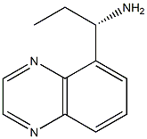 (1S)-1-QUINOXALIN-5-YLPROPYLAMINE Struktur