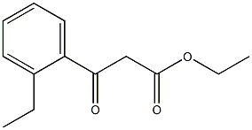 ETHYL (2-ETHYLBENZOYL)ACETATE Struktur