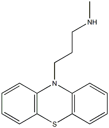 METHYL-(3-PHENOTHIAZIN-10-YL-PROPYL)-AMINE Struktur