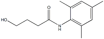 4-HYDROXY-N-MESITYLBUTANAMIDE Struktur