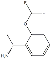 (1R)-1-[2-(DIFLUOROMETHOXY)PHENYL]ETHYLAMINE Struktur