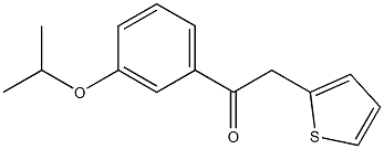 3'-ISOPROPOXY-2-THIENYLACETOPHENONE Struktur