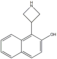 1-AZETIDIN-3-YL-NAPHTHALEN-2-OL Struktur