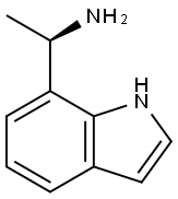 (1R)-1-INDOL-7-YLETHYLAMINE Struktur