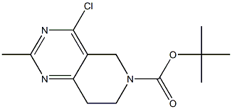 TERT-BUTYL 4-CHLORO-7,8-DIHYDRO-2-METHYLPYRIDO[4,3-D]PYRIMIDINE-6(5H)-CARBOXYLATE