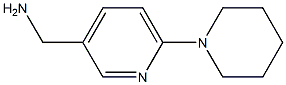 (6-PIPERIDIN-1-YLPYRIDIN-3-YL)METHYLAMINE Struktur