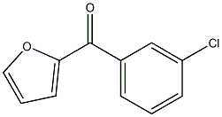 2-(3-CHLOROBENZOYL)FURAN Struktur