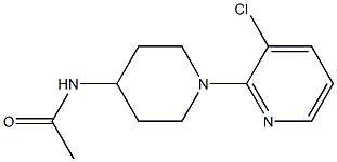 N-(3'-CHLORO-3,4,5,6-TETRAHYDRO-2H-[1,2']BIPYRIDINYL-4-YL)-ACETAMIDE Struktur