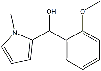 2-METHOXYPHENYL-(1-METHYL-2-PYRROLYL)METHANOL Struktur