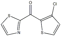 2-(3-CHLORO-2-THENOYL)THIAZOLE Struktur