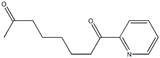 1-(2-PYRIDYL)OCTAN-1,7-DIONE Struktur