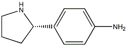 (S)-4-(PYRROLIDIN-2-YL)BENZENAMINE Struktur