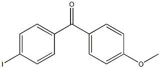 4-IODO-4'-METHOXYBENZOPHENONE Struktur