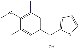 3,5-DIMETHYL-4-METHOXYPHENYL-(2-THIENYL)METHANOL Struktur