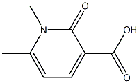 1,6-DIMETHYL-2-OXO-1,2-DIHYDRO-PYRIDINE-3-CARBOXYLIC ACID Struktur