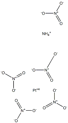 PLATINUM AMMONIUM NITRATE Struktur