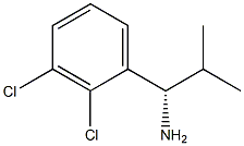 (1S)-1-(2,3-DICHLOROPHENYL)-2-METHYLPROPYLAMINE Struktur