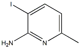 2-AMINO-3-IODO-6-PICOLINE Struktur