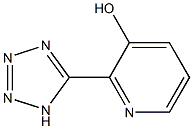 2-(1H-TETRAZOL-5-YL)PYRIDIN-3-OL Struktur