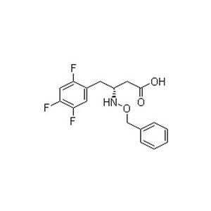 磷酸西他列汀中間體：(R)-3-(芐氧基氨基)-4-(2,4,5-三氟苯基)丁酸