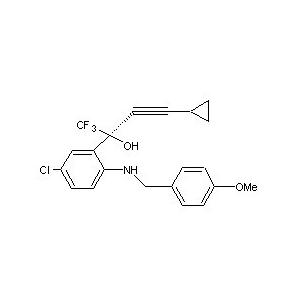 (S)-5-氯-α-(環(huán)丙乙炔基)-2-[((4-甲氧基苯基)甲基)氨基]-α-(三氟甲基)苯甲醇(E-4