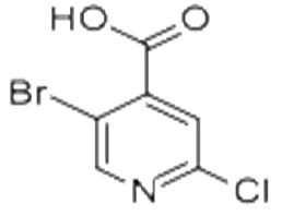 2-氯-5-溴異煙酸