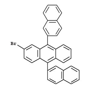 2-溴-9,10-雙(2-萘基)蒽