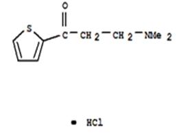 3  - （二甲基氨基）-1  - （2  - 噻吩基）-1  - 丙酮鹽酸鹽