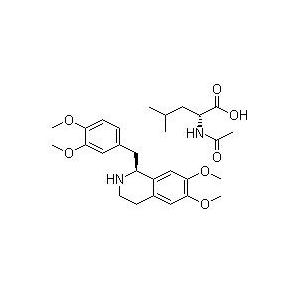 R-四氫罌粟堿-N-乙酰-L-亮氨酸鹽