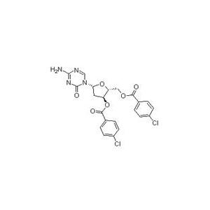 3',5'-二對氯苯甲酰氧基-2-脫氧-5-氮雜胞苷