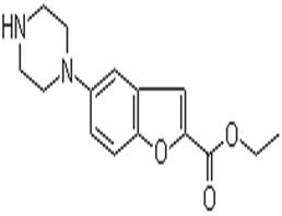 維拉佐酮中間體：5-(哌嗪-1-基)苯并呋喃-2-羧酸乙酯