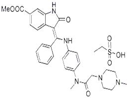 尼達尼布乙磺酸鹽