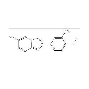 6-氯-2-（4-乙基-3-硝基苯基）咪唑[1，2-b]噠嗪