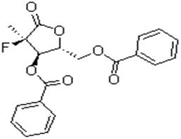 (2R)-2-脫氧-2-氟-2-甲基-D-赤式戊糖酸gamma-內(nèi)酯3,5-二苯甲酸