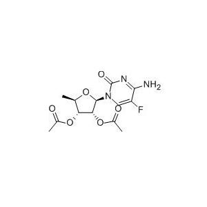 2',3'-Di-O-acetyl-5'-deoxy-5-fuluro-D-cytidine