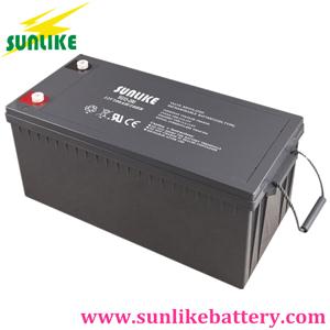 12V250ah Maintenance Free Solar Gel Battery for Power Systems