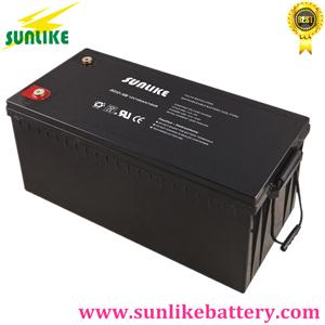 12V120ah Rechargeable Solar Power Gel Solar System UPS Battery