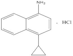 1-環(huán)丙基-4-萘胺鹽酸鹽