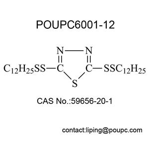 POUPC 6001-12 二(叔十二烷基二硫代)-1,3,4-噻二唑 DMTD衍生物 潤滑油脂金屬減活抗氧抗磨添加劑