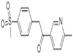 1-(6-甲基吡啶-3-基)-2-(4-甲磺酰基苯基)-乙酮