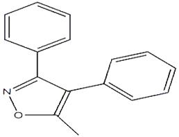 5-甲基-3,4-二苯基異噁唑