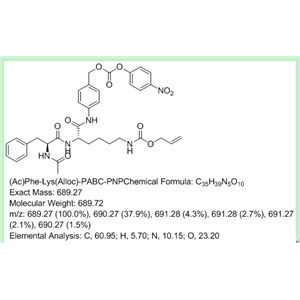 (Ac)Phe-Lys(Alloc)-PABC-PNP