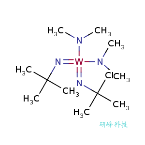 雙(叔丁基亞氨基)雙(二甲基氨基)鎢(VI)