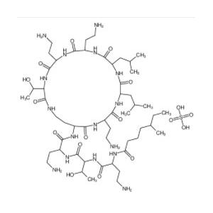 硫酸粘菌素；硫酸粘桿菌素；硫酸多粘菌素E